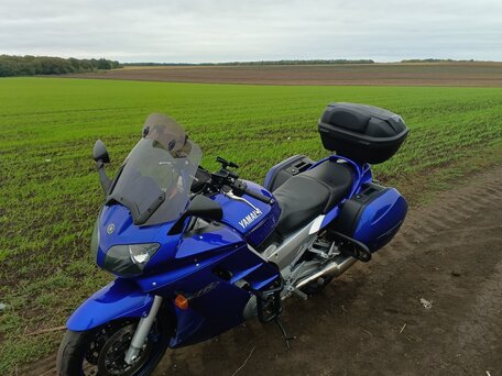 2002 Yamaha FJR1300, синий, 500000 рублей, вид 1