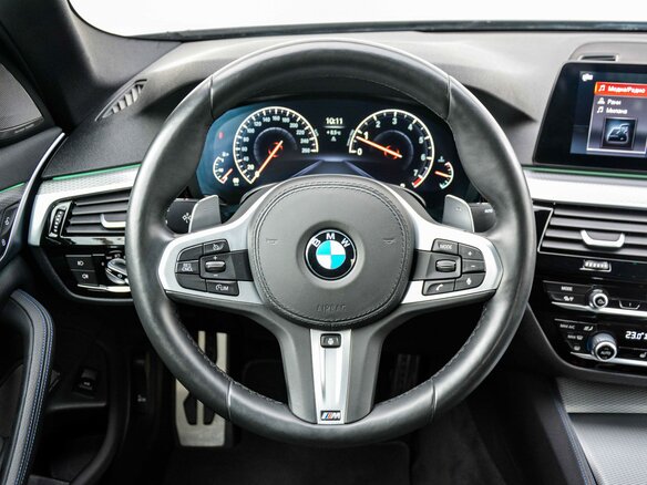 2019 BMW 5 серии 530i xDrive VII (G30/G31/G38), синий - вид 13