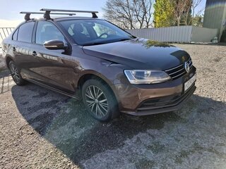 2017 Volkswagen Jetta VI Рестайлинг, коричневый, 1050000 рублей, вид 2