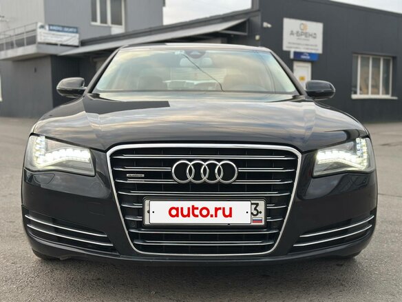 2010 Audi A8 III (D4), чёрный, 1850000 рублей