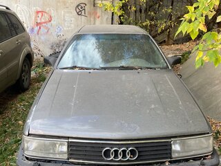 1990 Audi 200 II (C3) Рестайлинг, серый, 120000 рублей, вид 1