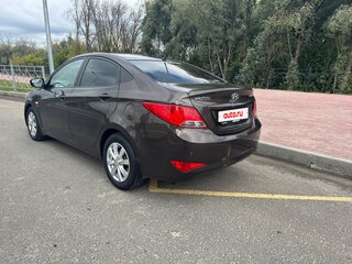2014 Hyundai Solaris I Рестайлинг, коричневый, 1150000 рублей, вид 5