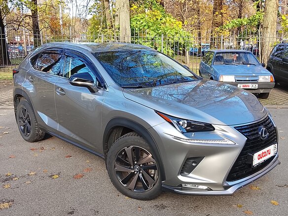 2021 Lexus NX 200 I Рестайлинг, серый, 4555000 рублей - вид 3
