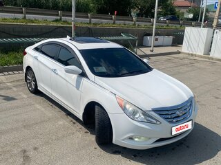 2010 Hyundai Sonata VI (YF), белый, 859000 рублей, вид 1