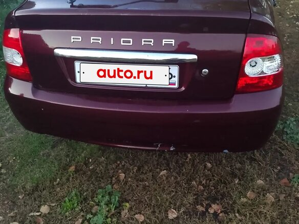 2009 Lada (ВАЗ) Priora I, фиолетовый, 205000 рублей - вид 3