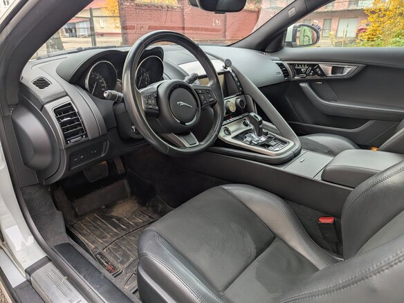 2015 Jaguar F-Type I, белый, 3000000 рублей - вид 14