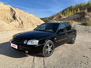 2005 Kia Magentis I Рестайлинг, чёрный, 665000 рублей, вид 2