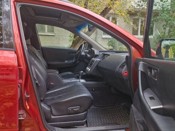 2008 Nissan Murano I (Z50), красный - вид 5