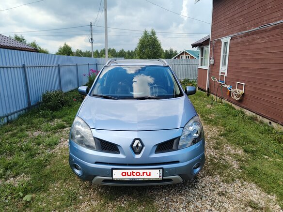 2008 Renault Koleos I, голубой - вид 1