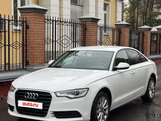 2013 Audi A6 IV (C7), белый, 1475000 рублей, вид 1