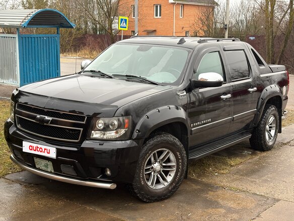 2006 Chevrolet Avalanche II, чёрный