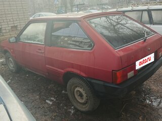 1995 Lada (ВАЗ) 2108, красный, 100000 рублей, вид 3