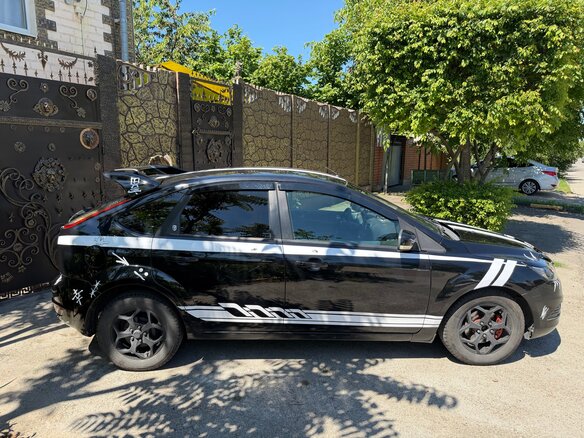 2008 Ford Focus II Рестайлинг, чёрный, 499000 рублей - вид 7