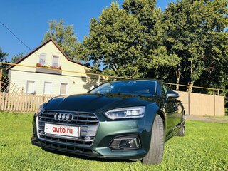 2018 Audi A5 II (F5), зелёный, 2650000 рублей, вид 2
