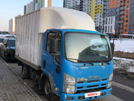 2010 Isuzu Elf (N-series), голубой, 880000 рублей, вид 2