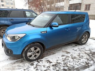 2019 Kia Soul II Рестайлинг, синий, 1650000 рублей, вид 2