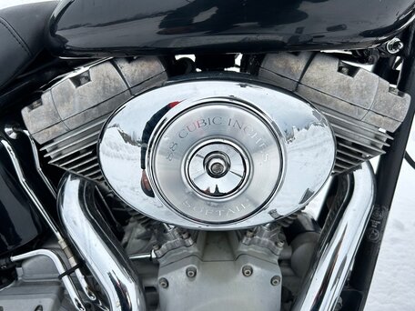 2001 Harley-Davidson Softail Standard, чёрный, 789000 рублей, вид 5