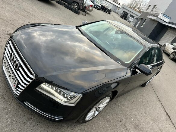 2010 Audi A8 III (D4), чёрный, 1850000 рублей - вид 10