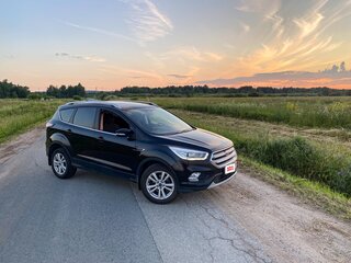2017 Ford Kuga II Рестайлинг, чёрный, 1850000 рублей, вид 5