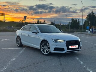 2016 Audi A4 V (B9), белый, 1699999 рублей, вид 1