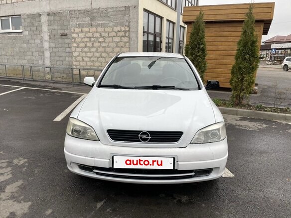 2001 Opel Astra G, белый, 410000 рублей