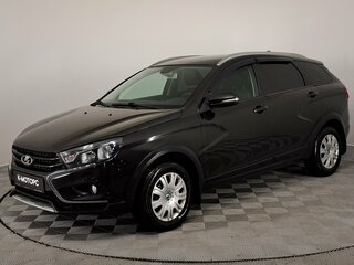 2019 Lada (ВАЗ) Vesta SW Cross I, чёрный, 1130000 рублей, вид 1