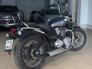 2024 Triumph Bonneville Speedmaster, синий, 2590000 рублей, вид 3