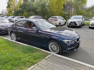 2016 BMW 3 серии 318i VI (F3x) Рестайлинг, синий, 1850000 рублей, вид 3