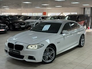 2013 BMW 5 серии 528i xDrive VI (F10/F11/F07), белый, 1499000 рублей, вид 2
