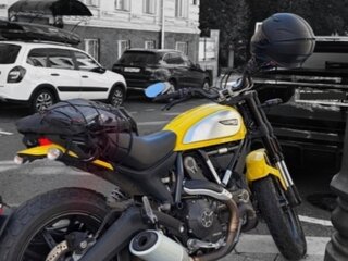 2015 Ducati Scrambler 800, жёлтый, 550000 рублей, вид 1