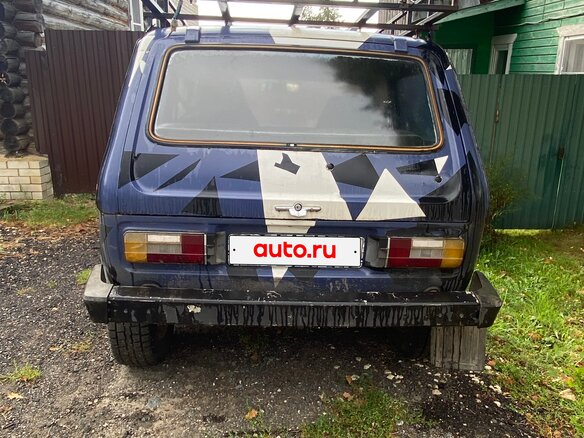 1989 Lada (ВАЗ) 2121 (4x4) I, синий, 180000 рублей - вид 3
