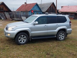 2002 Toyota Land Cruiser Prado 120 Series, серый, 1200000 рублей, вид 3