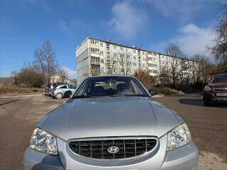 2006 Hyundai Accent ТагАЗ II, серый, 405000 рублей, вид 3