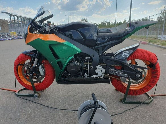 2009 Honda CBR 1000 RR/RA Fireblade, зелёный, 390000 рублей - вид 14