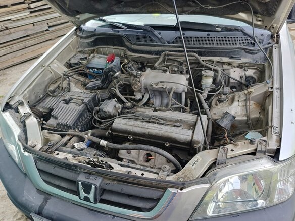 1998 Honda CR-V I, серебристый, 430000 рублей - вид 9