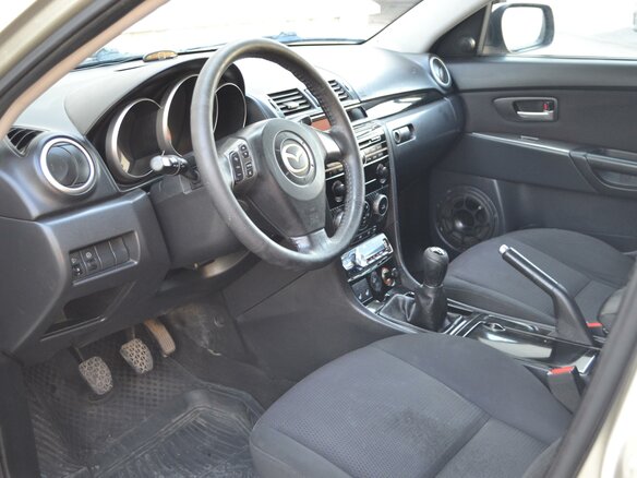 2007 Mazda 3 I (BK) Рестайлинг, золотистый - вид 10