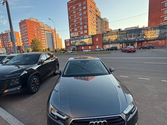 2018 Audi A4 V (B9), серый - вид 2
