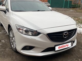2017 Mazda 6 III (GJ) Рестайлинг, белый, 2050000 рублей, вид 3