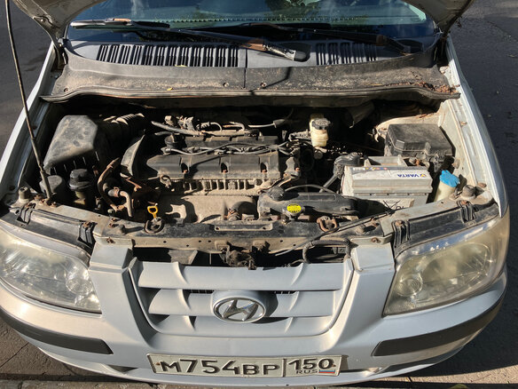 2002 Hyundai Matrix I, серебристый, 200000 рублей - вид 16