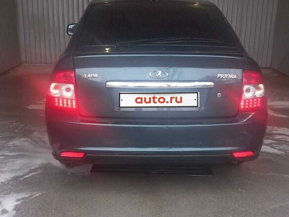 2012 Lada (ВАЗ) Priora I, зелёный, 555000 рублей - вид 6