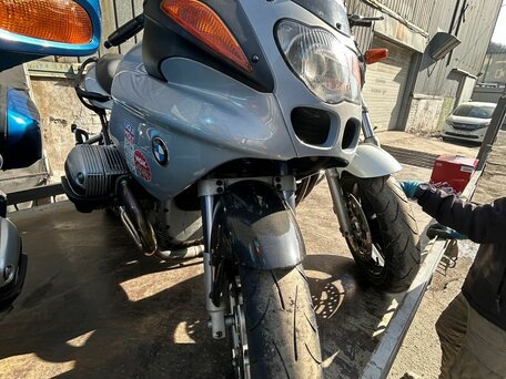2002 BMW R 1100 S, синий, 400000 рублей, вид 5