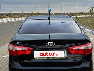 2012 Kia Rio 4-speed III, чёрный, 810000 рублей, вид 5