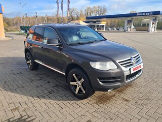 2008 Volkswagen Touareg I Рестайлинг, серый, 1000000 рублей, вид 1