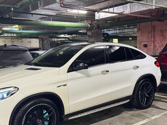 2015 Mercedes-Benz GLE Coupe 400 I (C292), белый, 3750000 рублей - вид 4