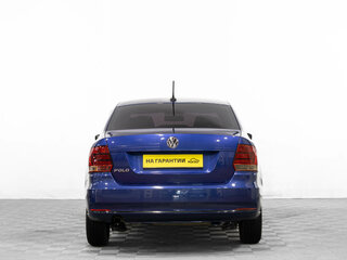 2019 Volkswagen Polo V Рестайлинг, синий, 969000 рублей, вид 5