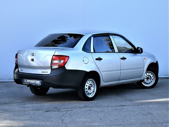 2012 Lada (ВАЗ) Granta I, серебристый - вид 3