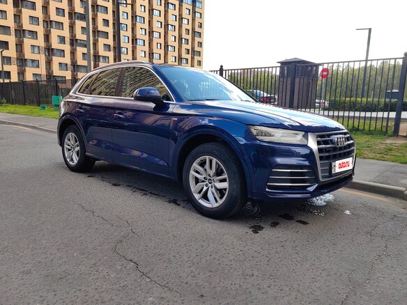 2020 Audi Q5 II (FY), синий, 4300000 рублей - вид 3