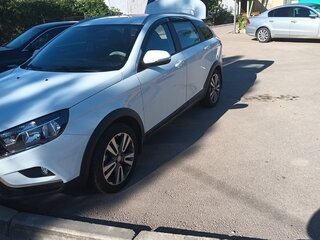 2020 Lada (ВАЗ) Vesta SW Cross I, белый, 1300000 рублей, вид 2