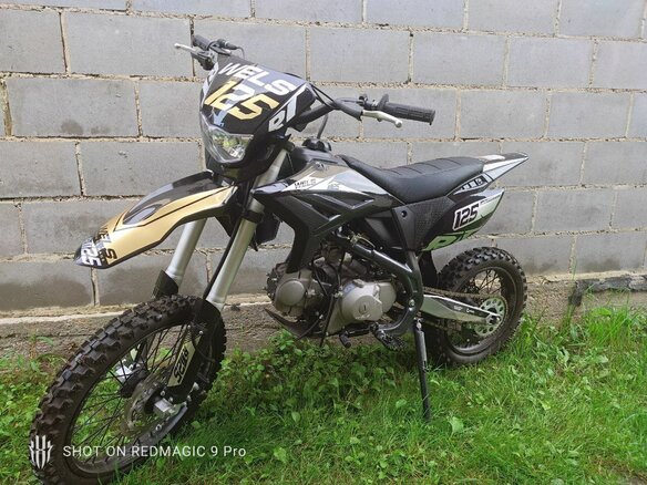 2021 Wels RT 125, чёрный, 75000 рублей - вид 7
