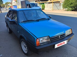 1997 Lada (ВАЗ) 21099, зелёный, 75000 рублей, вид 1